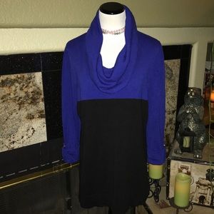 JM Collection Color Block Sweater